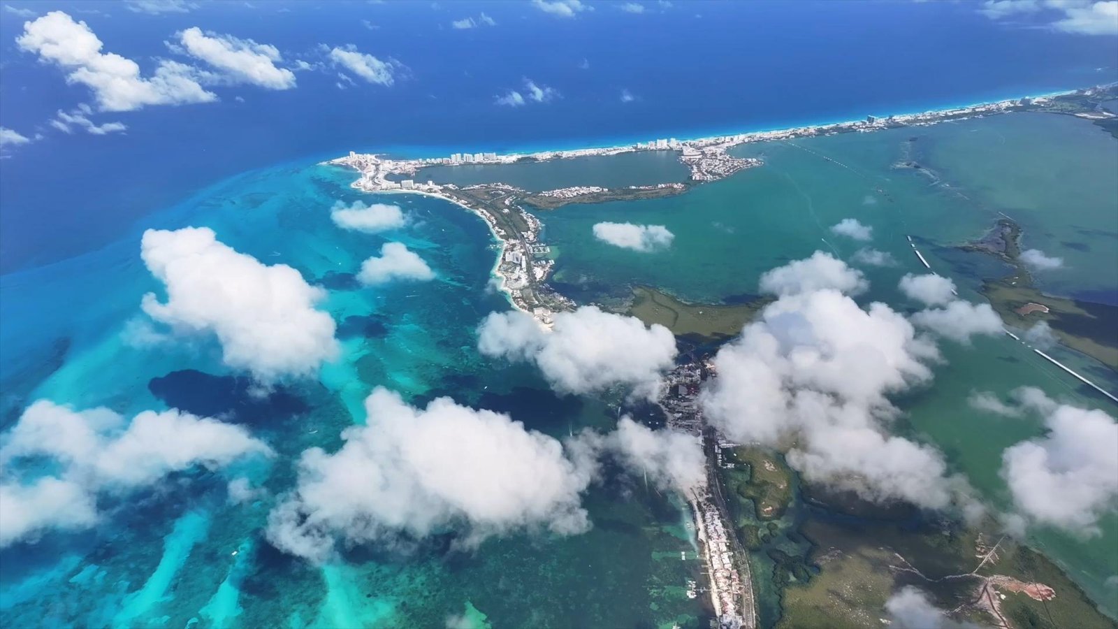Vista aérea de Cancún Puente Nichupté: qué cambia para Cancún y su mercado inmobiliario